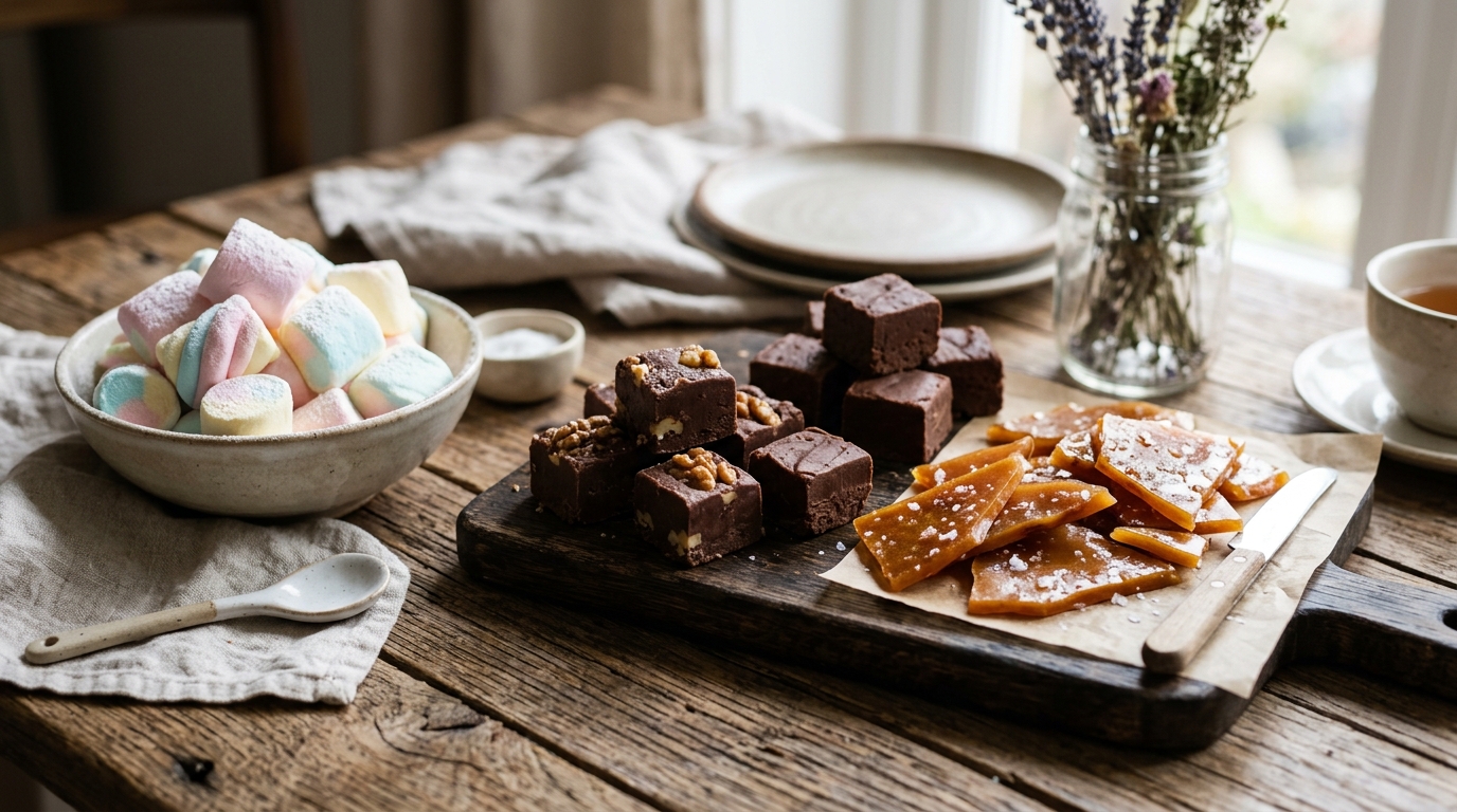 Marshmallows, Fudge & Toffee